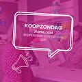 Koopzondag 21 april 2024