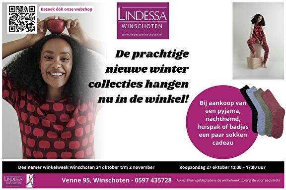 Winkelweek Winschoten: Bij aankoop van een pyjama, nachthemd, huispak of badjas krijg je een paar sokken cadeau!